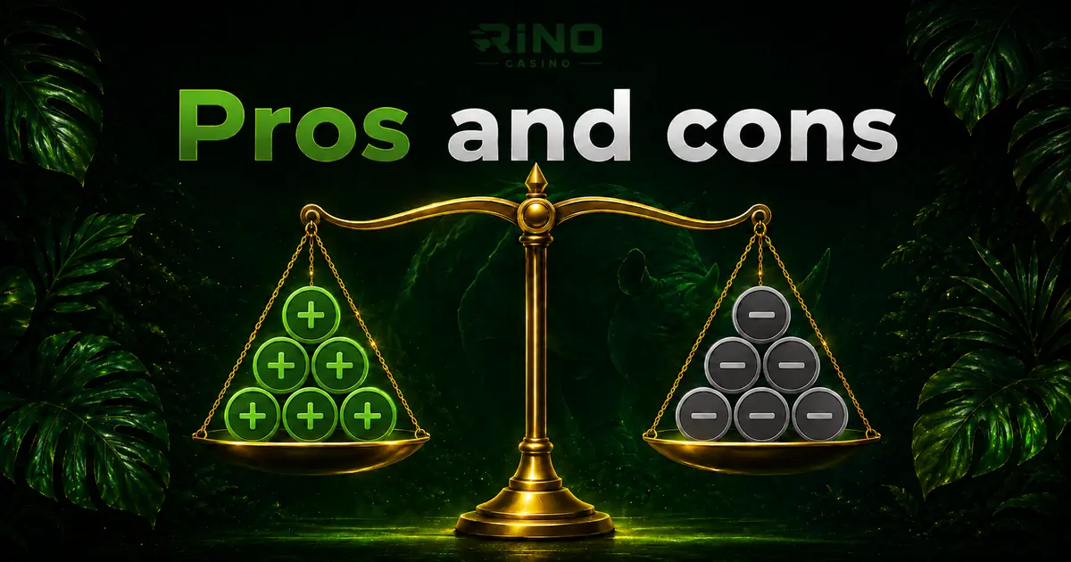 Illustration of scales labelled Pros and Cons for comparing strong and weak sides